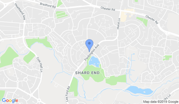 GKR Karate - Shard End location Map