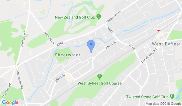 GKR Karate Sheerwater location Map