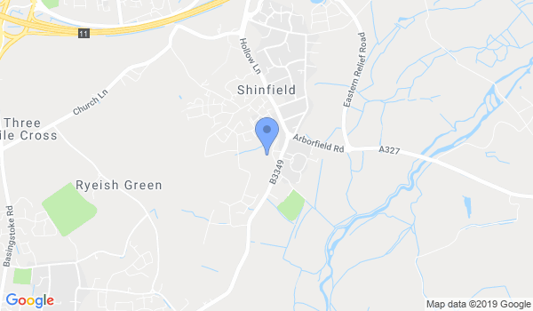 GKR Karate Shinfield location Map