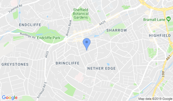 GKR Karate Shiregreen location Map