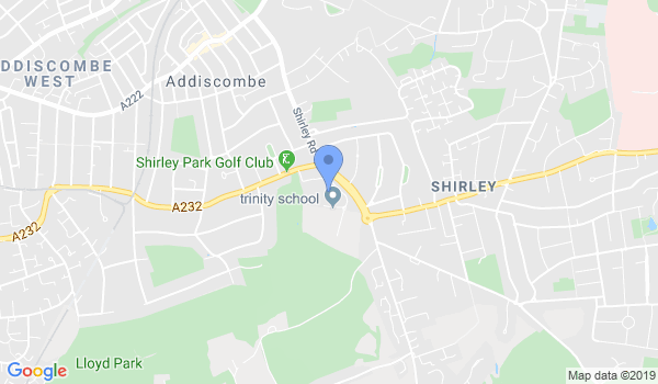 GKR Karate - Shirley Park location Map