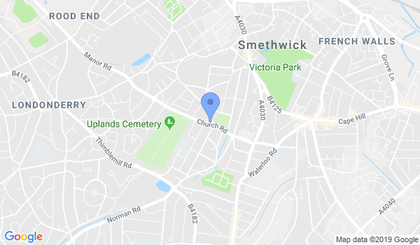GKR Karate - Smethwick Church Road location Map