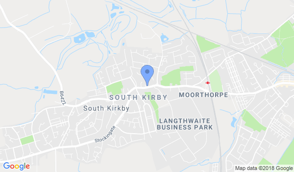 GKR Karate - South Kirkby location Map