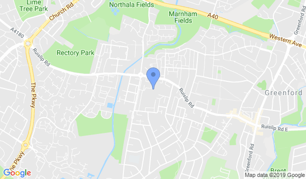 GKR Karate - Southall Greenford location Map