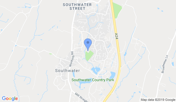 GKR Karate - Southwater location Map