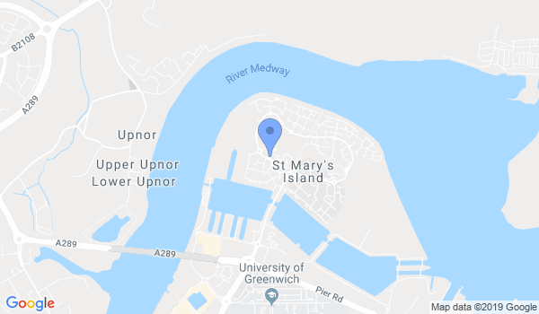 GKR Karate St Marys Island location Map