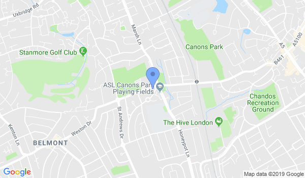 GKR Karate - Stanmore location Map