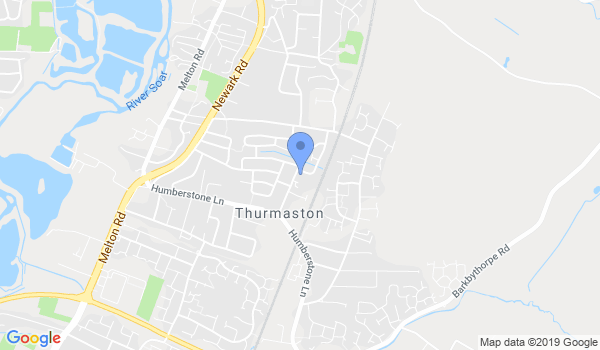 GKR Karate Thurmaston Silverdale location Map