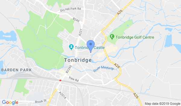 GKR Karate Tonbridge North location Map