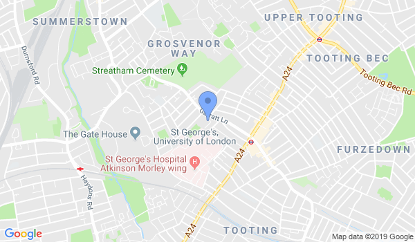 GKR Karate - Tooting Leisure location Map