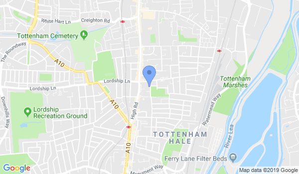 GKR Karate - Tottenham location Map