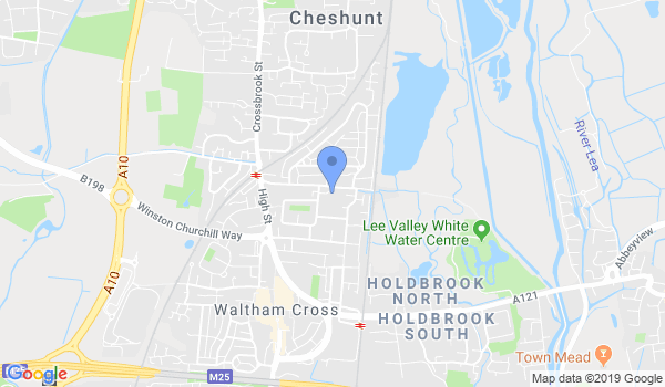 GKR Karate - Waltham Cross location Map