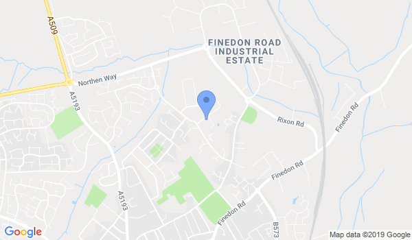 GKR Karate - Wellingborough North location Map