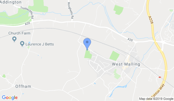 GKR Karate West Malling location Map