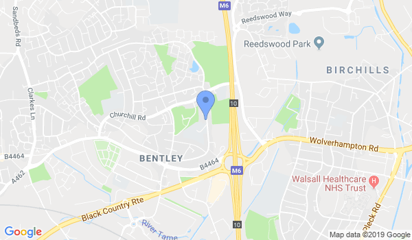 GKR Karate West Walsall location Map