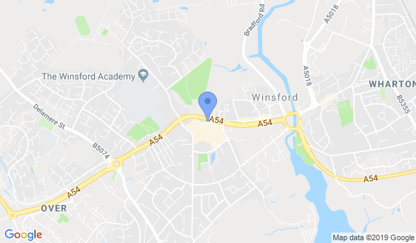 GKR Karate - Winsford location Map