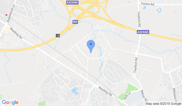 GKR Karate Wokingham location Map