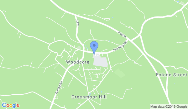 GKR Karate Woodcote location Map