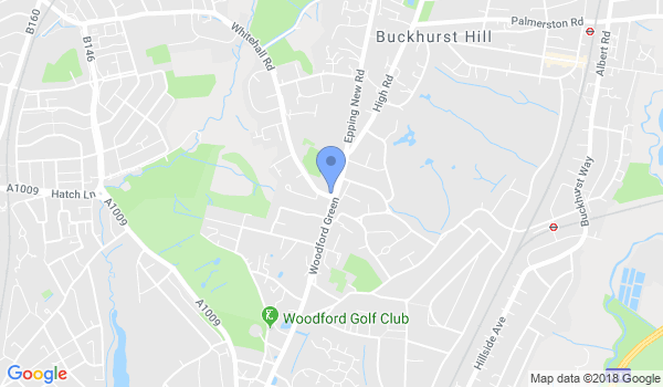 GKR Karate - Woodford Green location Map