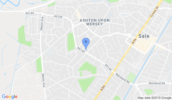 GKR Karate Wythenshawe location Map
