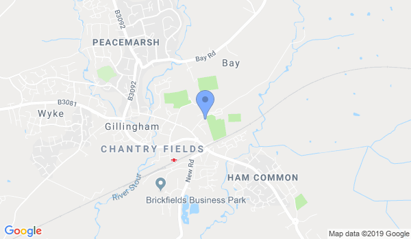 Gillingham Tae Kwon do location Map