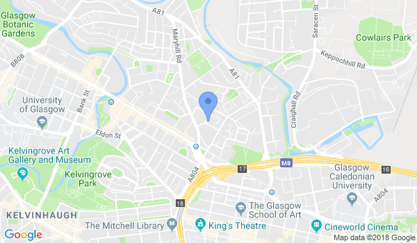 Glasgow Aikikai (Azami-Kai Aikido) location Map