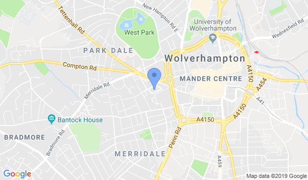 Golden Serpent Wolverhampton location Map