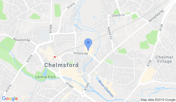 Gracie Barra Chelmsford location Map