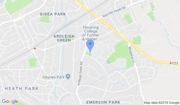 Gracie Barra Havering Jiu Jitsu location Map