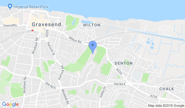 Gravesend Ki Aikido club location Map