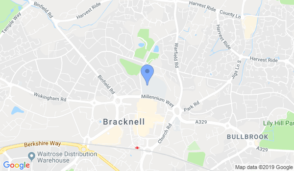 HED TKD - Bracknell location Map