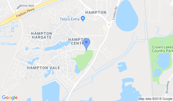 Hampton Shotokan Karate location Map