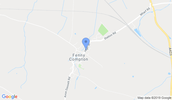 Harbury freestyle karate club location Map