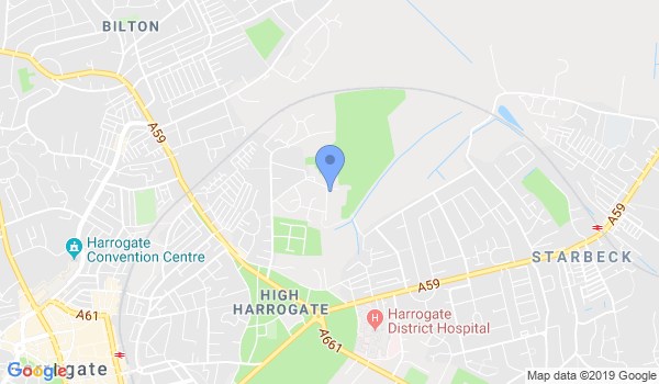 Harrogate Shotkan Karate location Map