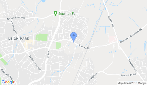 Havant Wing Chun location Map