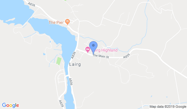 Highland Kickboxing Club location Map
