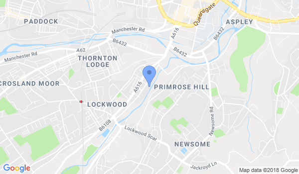 Huddersfield Wing Chun location Map