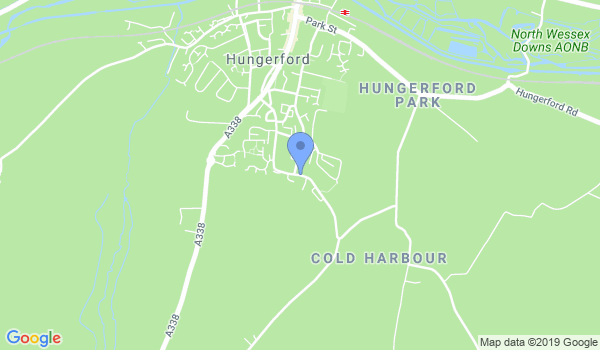 Hungerford KickBoxing School location Map