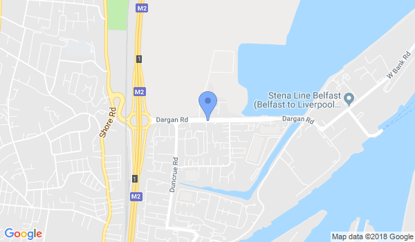 I.f.s MMA Club,belfast location Map
