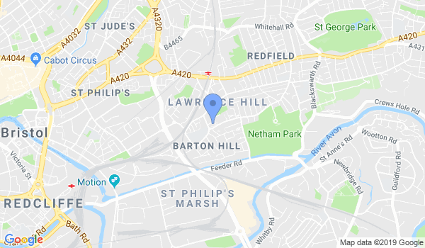 International HapKiDo Bristol location Map