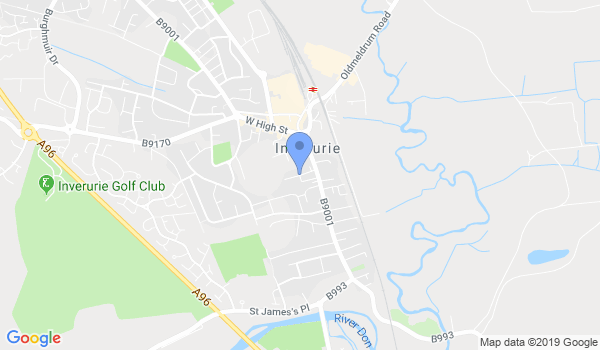 Inverurie - Sooyang Do Martial Art Club location Map