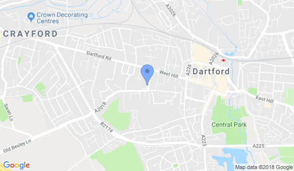 Iwama Aikido Dartford location Map