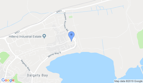 JKA Karate Dalgety Bay location Map