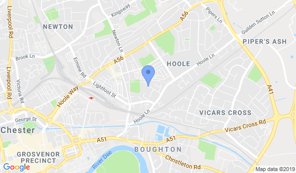 JKS Chester Hoole Dojo location Map