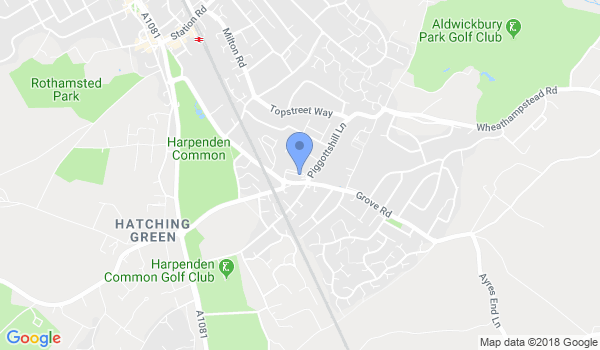 Jado Kuin Do Harpenden location Map