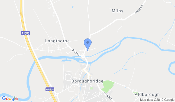 The Karate Dojo Boroughbridge location Map