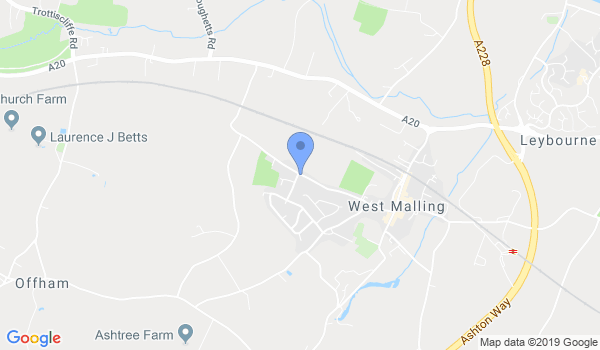 Karate Leadership U.K West Malling location Map