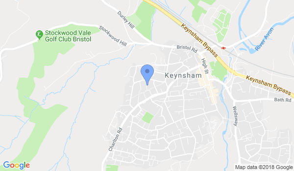 Keynsham Judo School location Map