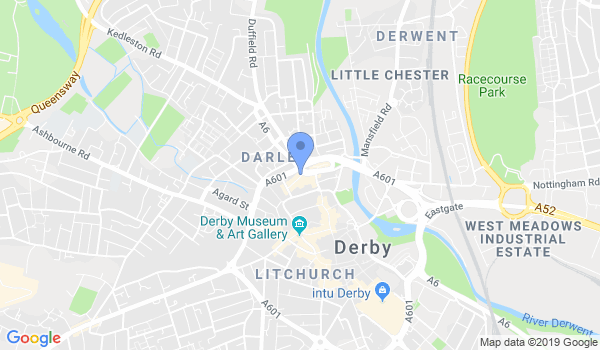 Ki Aikido Derby Club location Map
