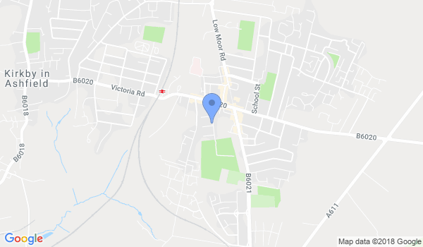 Kirkby Ju-jitsu Club (KJJC / B.A.I) location Map